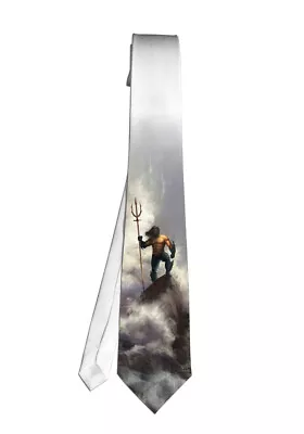 Aquaman DC Movie Necktie Neck Tie Halloween Eastern Anime Manga Cosplay • $17.60