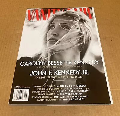 Vanity Fair Carolyn Bessette Kennedy JFK Jr - UNREAD -New - NEWSSTAND Issue 1999 • $10