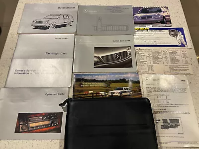 1998 Mercedes E320 Wagon Owners Manual Service Manual Quick Tips Set+case Oem🟠 • $74.95