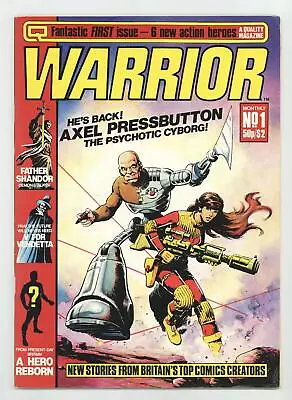 Warrior UK #1 VF- 7.5 1982 1st App. Alan Moore's MarvelMan V For Vendetta • $420