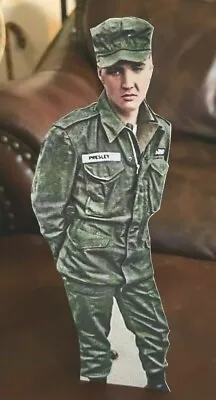 Elvis Presley Army GI Tabletop Standee 10 3/4  Tall • $10.99