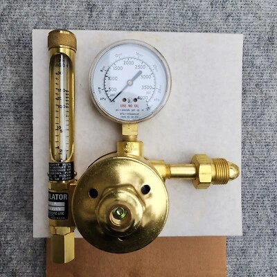 $439.99 • Buy CONCOA Two Stage Argon Flowmeter Regulator CGA-580 (150 Lb CFH) #8069474