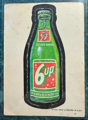 1973 Topps Wacky Packages 6 Up BLACK Ludlow Back 1st Series Vintage Original Tcg • $2.25