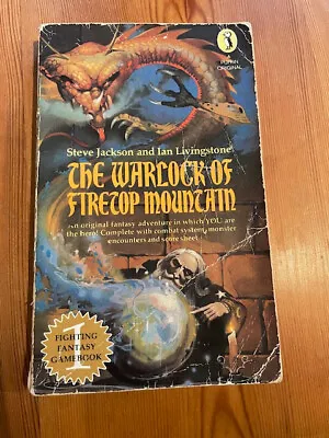 Fighting Fantasy No1 - The Warlock Of Firetop Mountain 1982 • £10.99