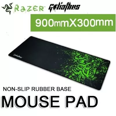 900*300MM Razer Goliathus Rubber Fabric Mouse Laptop Gaming Keyboard Pad Mat  • $14.49