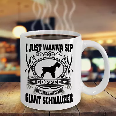 Giant Schnauzer DogMunich SchnauzerMunchenerRussian Bear SchnauzerCupMugs • $16.96