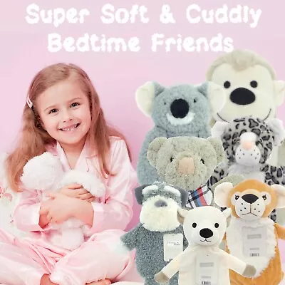 Kids Animal Hot Water Bottle With Cover Novelty Hot Water Bottle Bag Teddy Bear • £12.97