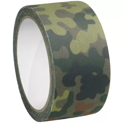 MFH Fabric Tape 5cm X 10m Rifle Adhesive Hunting Stealth Gun Army Flecktarn Camo • £12.95