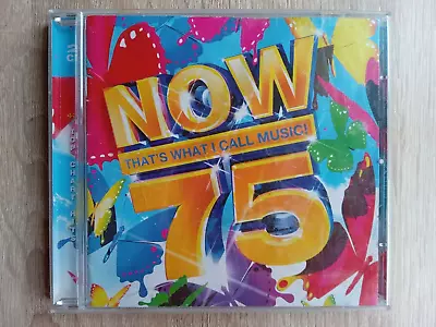 NOW THATS WHAT I CALL MUSIC 75 - Inc LADY GAGA RIHANNA JOURNEY OWL CITY -2 CD • £0.99