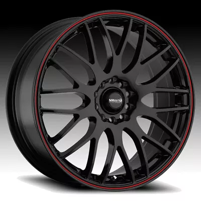 Maxxim MZ Maze Gloss Black 16x7 4x100 / 4x4.5 40mm (42B-MZ67D04405) • $177.52