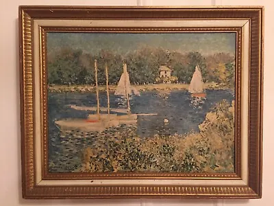 Monet (Style) Landscape Painting/ Oil Painting • $255