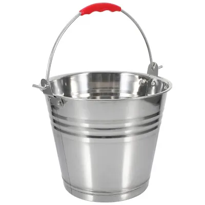Multipurpose Bucket For Home Milk Water Stainless Steel • $26.92