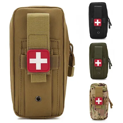 £9.35 • Buy Tactical MOLLE Durable Rip-Away EMT IFAK Medical Pouch Utility First Aid Kit Bag