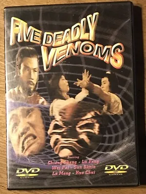 Five Deadly Venoms (DVD 2000) Sheng Chiang Chien Sun  Kung Fu • $7.99