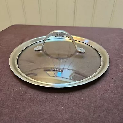 Calphalon 9” Tempered Glass Stainless Steel Replacement Lid 8-1/2 To 9” Pot Pan • $23