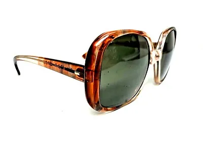 Vintage American Optical CN 182T Taos Brown Oval Sunglasses FRAMES ONLY MK • $26.93