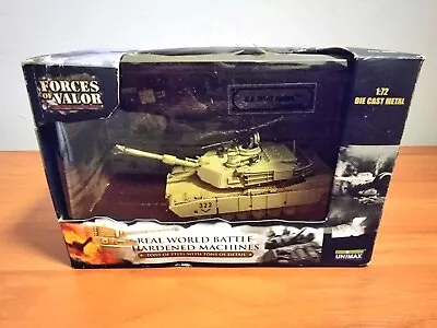Forces Of Valor 1:72 U.S M1A2 Abrams Baghdad 2003. • $65