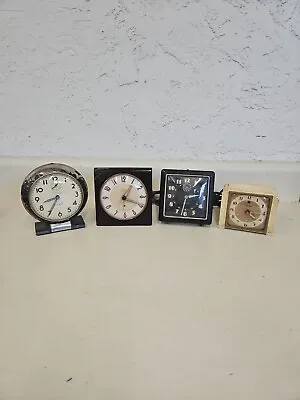 Vintage Big Ben Westclox & Telechron Clock Lot Of 4. CC4 • $65