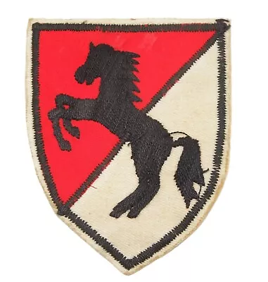 Vietnam War US Army Theater Made 11th Armored Cavalry Regiment Patch O24 • $39.99