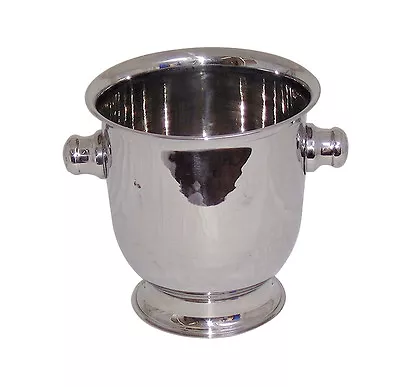 Stainless Steel Magnum Ice Bucket Wine Champagne Bucket Cooler Bar Pub 12 Pint • £18.99