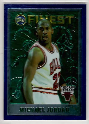 1995-96 Michael Jordan - Finest #229 No Peel- Hof - The Last Dance - Goat • $50