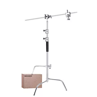 Neewer Upgraded Heavy Duty Stainless Steel C-Stand With Hold Arm And Grip Head • £159.99