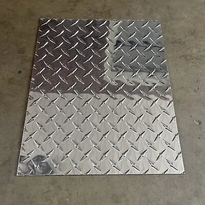 $20 • Buy 1/16   Aluminum Diamond Plate Tread Brite 14.5  X 11.75   (16 Gauge) 3003