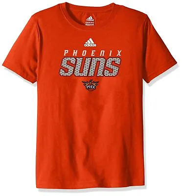 NBA Youth Boys 8-20 Suns Meshing Around Short Sleeve Tee-Orange-XL(18) • $11.40