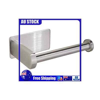 $12.24 • Buy Self Adhesive Toilet Paper Holder Wall Mounted Tissue Roll Hanger For Washroom A
