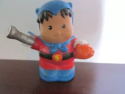 $5.11 • Buy Fisher Price Little People Halloween Super Hero Roberto Flashlight Boy Pumpkin