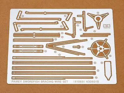 Tamiya 61069 Fairey Swordfish Photo Etched Parts Set (1:48 Scale) • £11