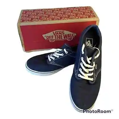 Van's Women's Atwood Low Navy Size 9 • $35