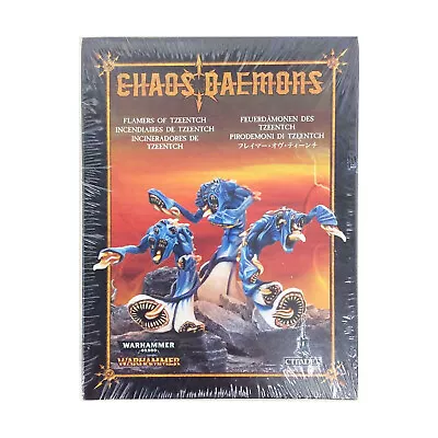 Games Workshop 40K Chaos Daemons Troops 28mm Flamers Of Tzeentch (2008 Ed) SW • $29.95