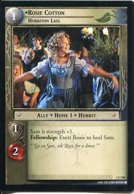 Lord Of The Rings CCG FotR Card 1.U309 Rosie Cotton Hobbiton Lass • £2.19