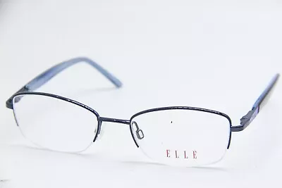 Elle El 13427 Bl Blue Gunmetal Authentic Frames Eyeglasses 50-18 • $39.16
