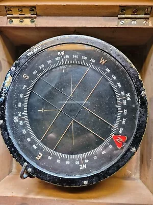 MOD Compass Type P4A In Original Wooden Box • £90