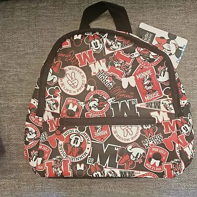 Bioworld Disney Minnie Mouse Backpack Bag NWT New • $25.99