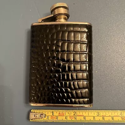 Vintage Whisky Flask - Stainless Steel 3 Oz • $0.99