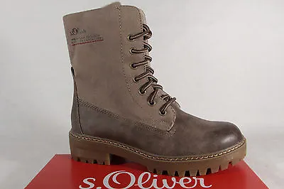 S.Oliver Ankle Boots Pepper Grey Braunneu • $60.74