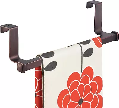 🧻 IDesign Over-Cabinet Towel Bar - 9.7  Bronze Steel • $18.59