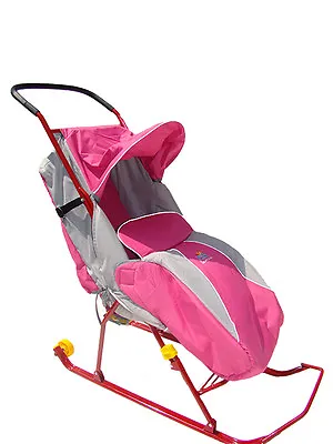 Winter Snow Sled Stroller Traineau Poussette • $125.62