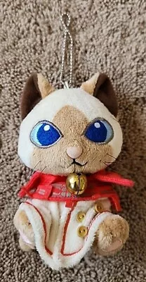 Monster Hunter Charm Plush Cat Keychain Necote-san Capcom Japan Video Game • $24.99