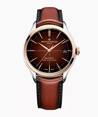 Baume Mercier Clifton Mens Watch 40mm M0A10713 • $2875