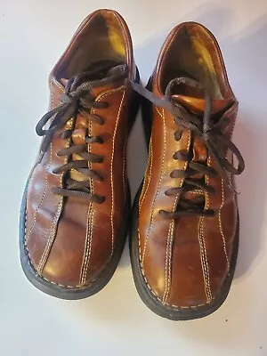 BORN Men's Brown Lace-up Oxfords Leather Shoes ~ US 10  • $18