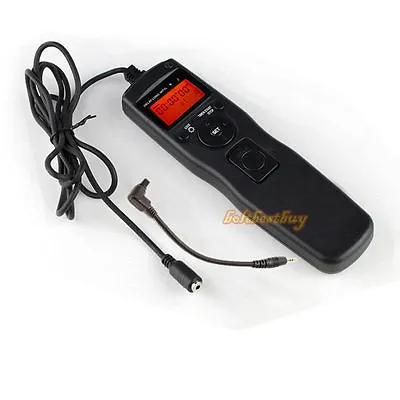 Time Lapse Intervalometer Remote Timer Shutter For Canon 1D 1Ds 5D Mk 2 Mk3 4 7D • £14.99