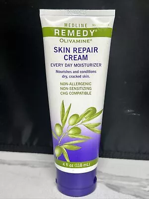 Medline Remedy Unscented Olivamine Skin Repair Cream 4 Fl Oz 1X • $16.99