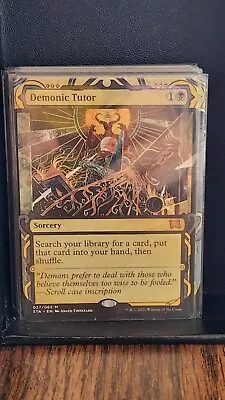 $30 • Buy MTG Demonic Tutor Strixhaven: Mystical Archives 027/063 Regular Mythic