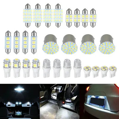 28x Car Interior LED Light For Dome Map Bulbs License Plate Lamp Kit Accessories • $25.93