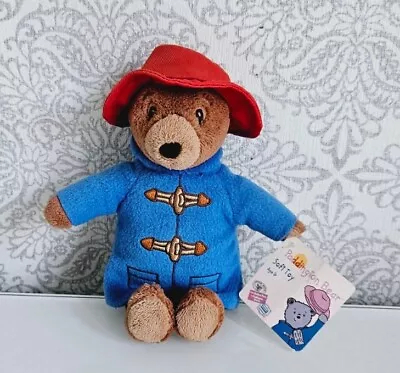 Paddington Bear Plush Soft Toy Beanie Rainbow Designs 2015 Approx 7” Tagged • £6.99