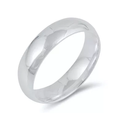 .925 Sterling Silver Wedding Band Comfort Fit Ring Genuine Wholesale Mens Womens • $20.06